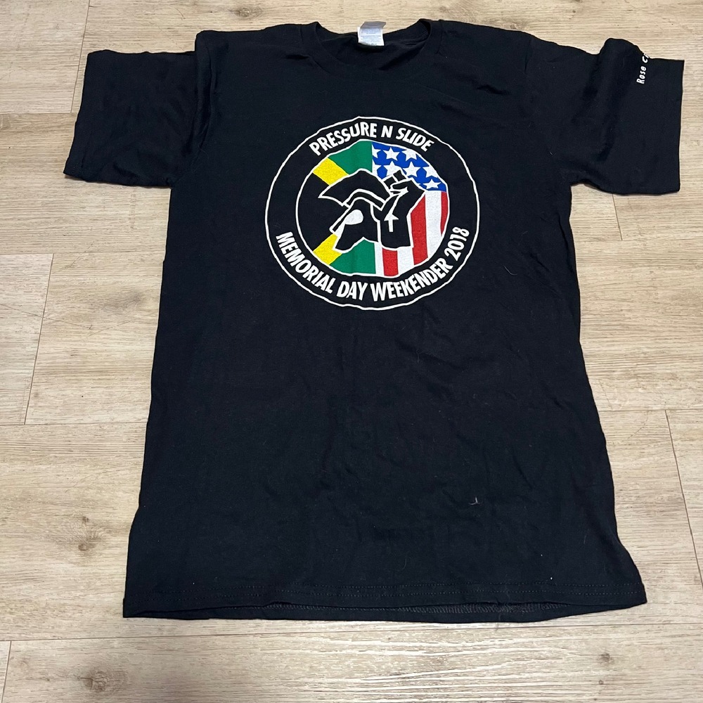 Pressure N Slide Memorial Day Weekender Portland OR Shirt Sz S SKinhead Reggage
